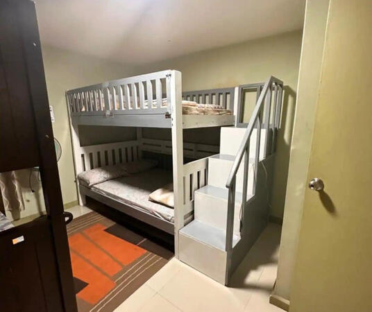 Bedroom 2 for 6 pax with ensuite toilet & bathroom